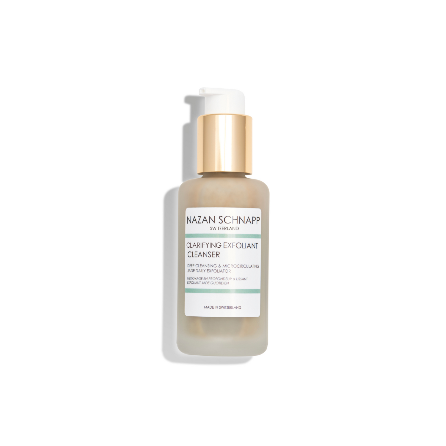 CLARIFYING EXFOLIANT CLEANSER Deep Cleansing & Microcirculating Jade Daily Exfoliator