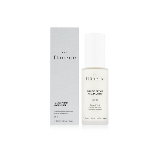 FALLING PETALS NIACINAMIDE Detoxifying Day Moisturiser SPF 15