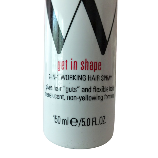 GET IN SHAPE 2-IN-1 Working Hair Spray