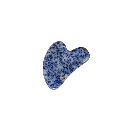 HEART SHAPED SODALITE Gua Sha