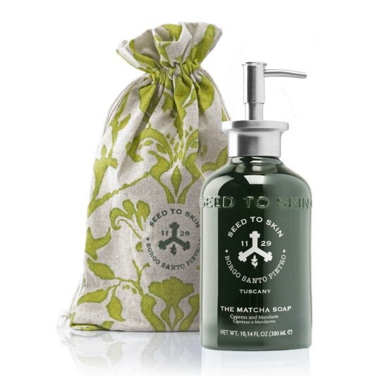 THE MATCHA SOAP Cypress and Mandarin Soothing Liquid Hand and Body Soap