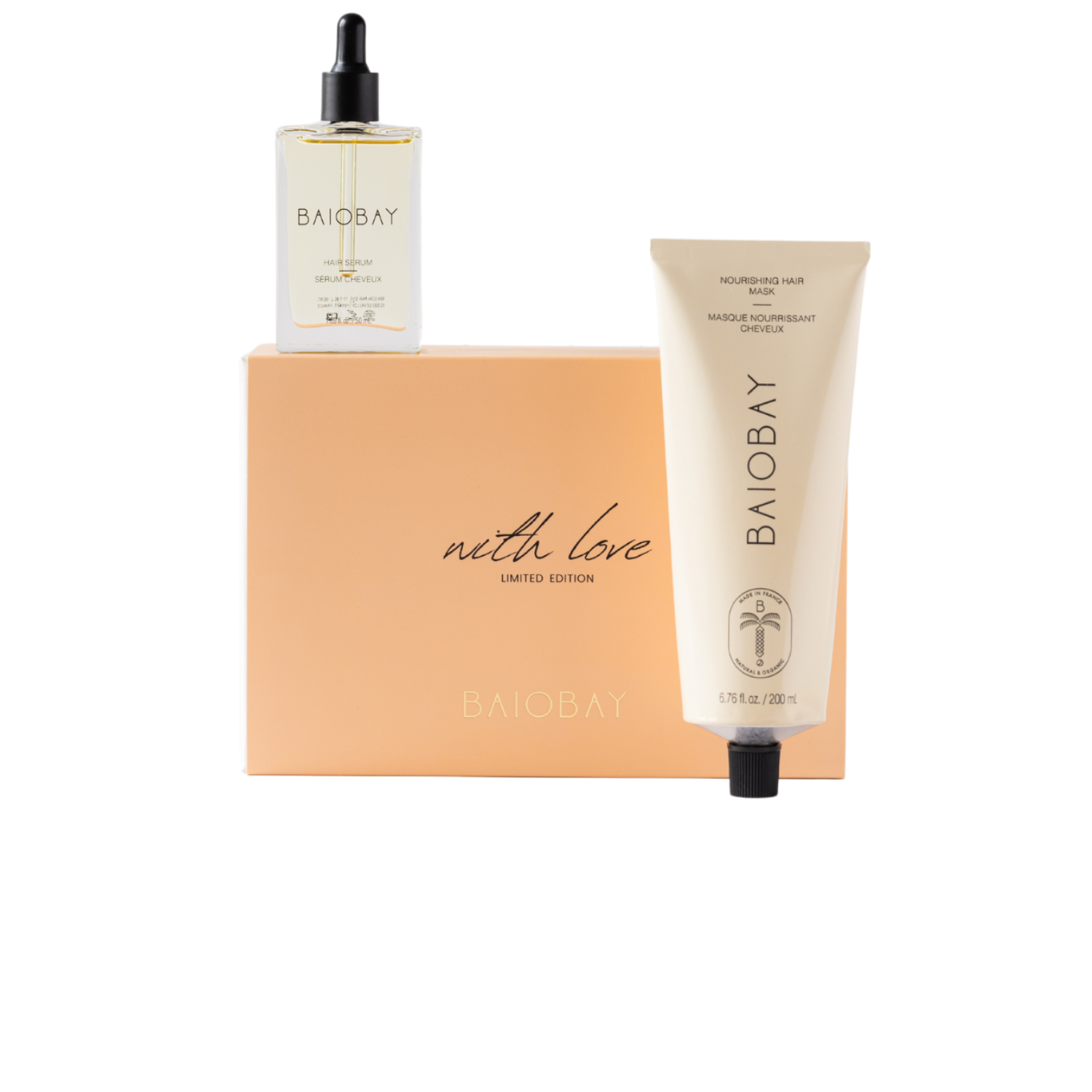 WITH LOVE Limited Edition Gift Set (HAIR Serum & NOURISHING Hair Mask)